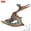 Oenux Classico Giurassico Dinosauro Giocattolo Quetzalcoatlus Ljahjas Pterodattilo Action Figures Animali Modello PVC Collezione Giocattolo per Bambini