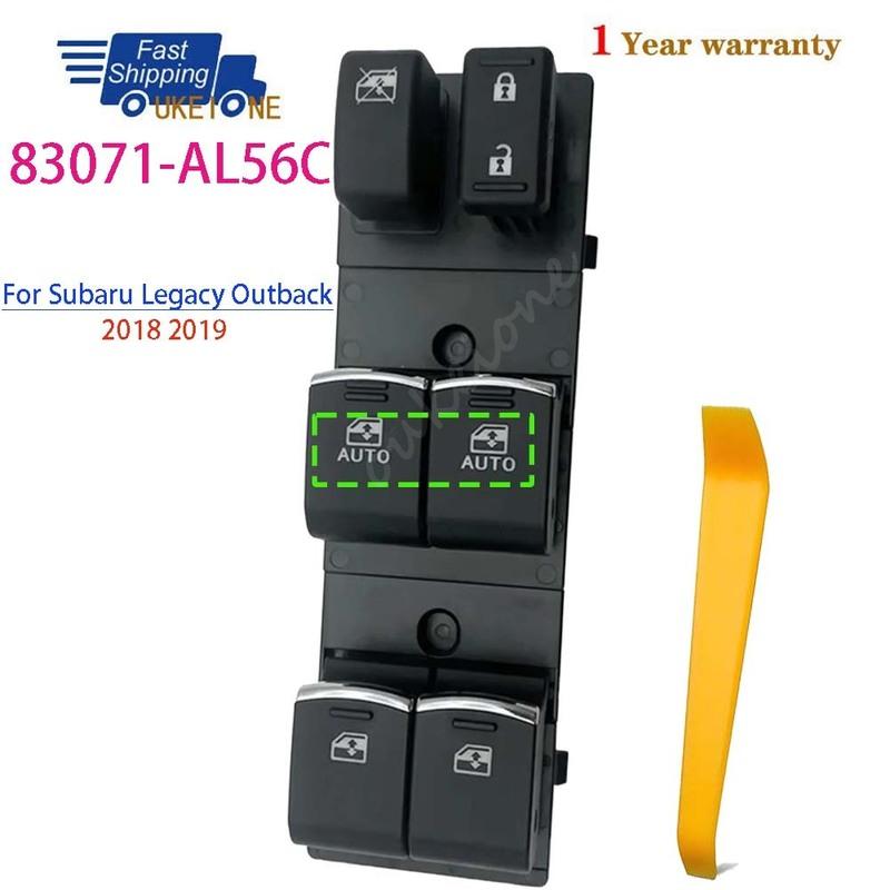 83071-AL56C For Subaru Legacy Outback 2018  Master Driver Side Electric Power Window Switch Lifter Control Regulator Button