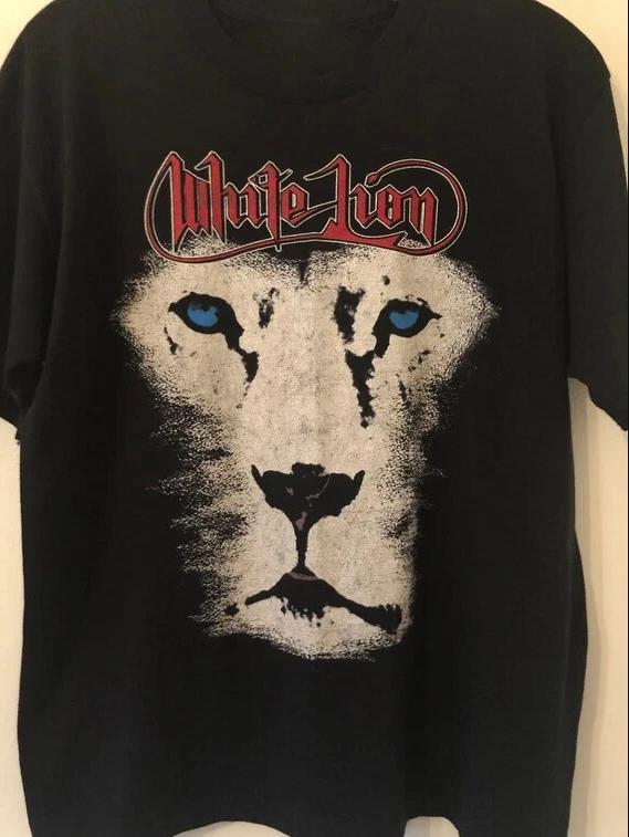 

Rare 1988 White Lion Band Gift For Fan Full Size Unisex T-shirt S