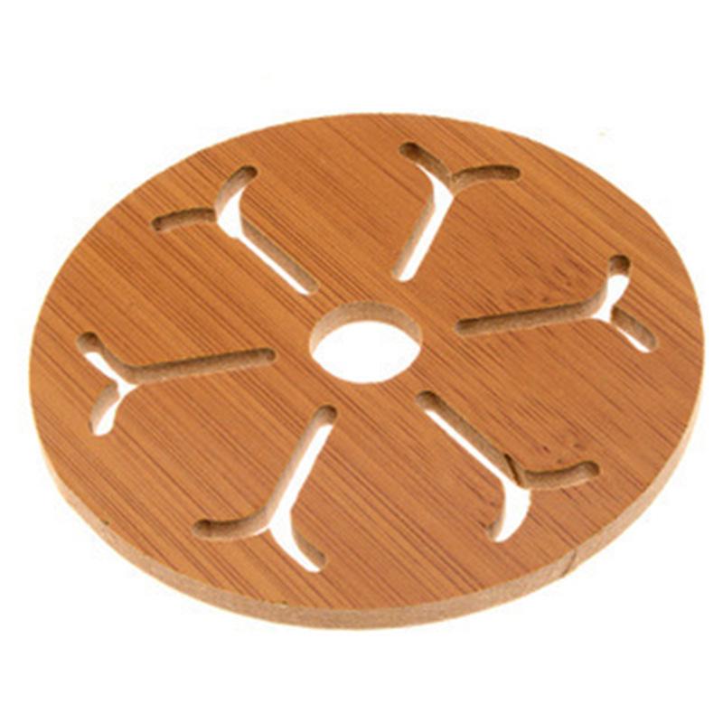 Large Cute Wooden Cartoon Anti-Slip Table Mat and Coaster Set