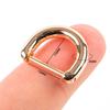 Metal D Ring Buckle Shackle Clasp For Leather Craft Bag Strap Belt Handle