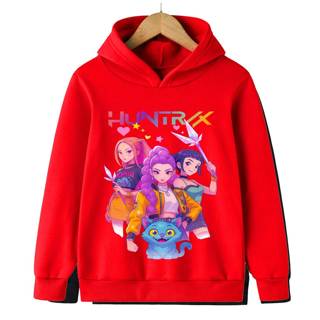 Kpop Witch Hunt Children's Clothing,  Men's and Women's Spring and Autumn Hoodies and Fashionable Sweatshirts