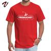 Adult Top Tshirts Trebuchet Grunge Design Classic T Shirt Kiss Round Collar Religion Sleeve Design TeeShirt Mother Day