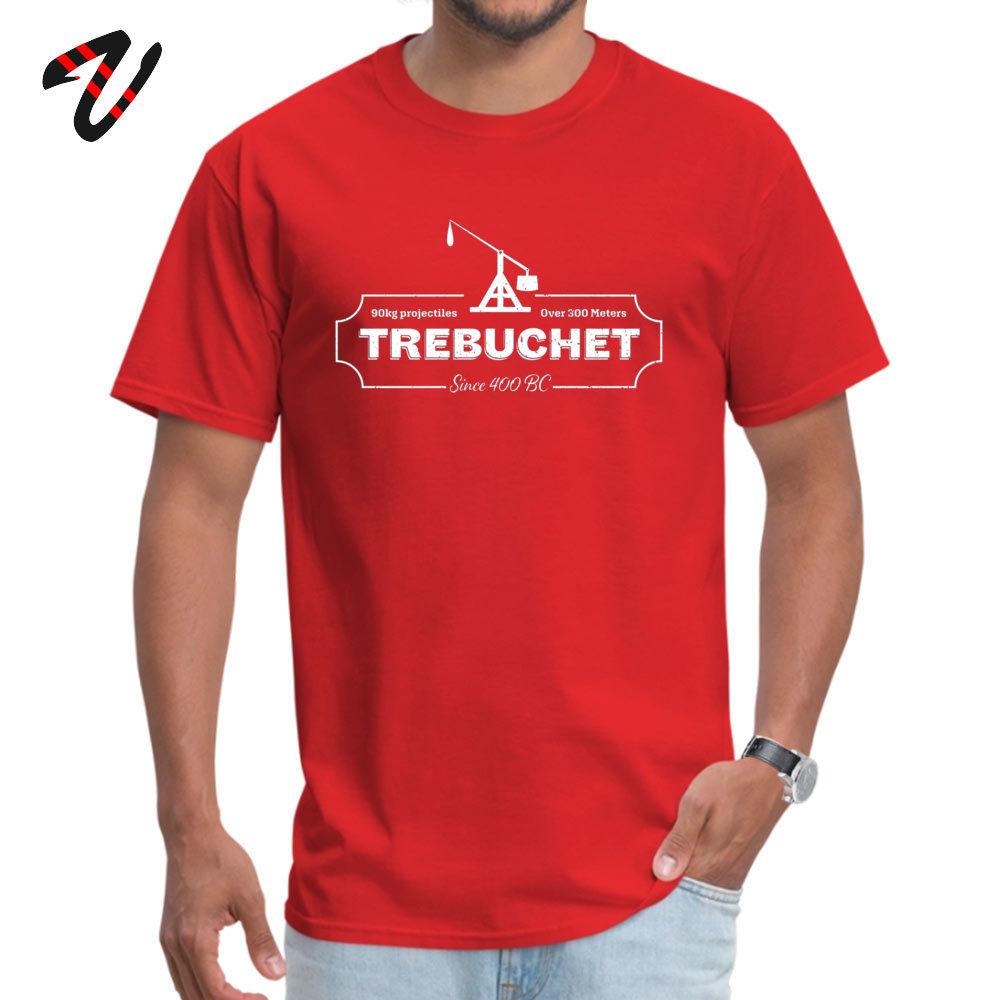 Adult Top Tshirts Trebuchet Grunge Design Classic T Shirt Kiss Round Collar Religion Sleeve Design TeeShirt Mother Day