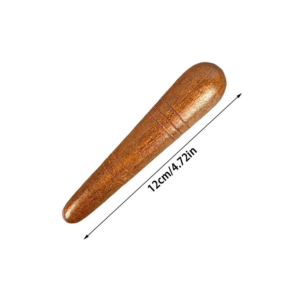 Wooden Body Massage Stick Round Head Foot Reflexology Massager  for Relieve Physical Fatigue