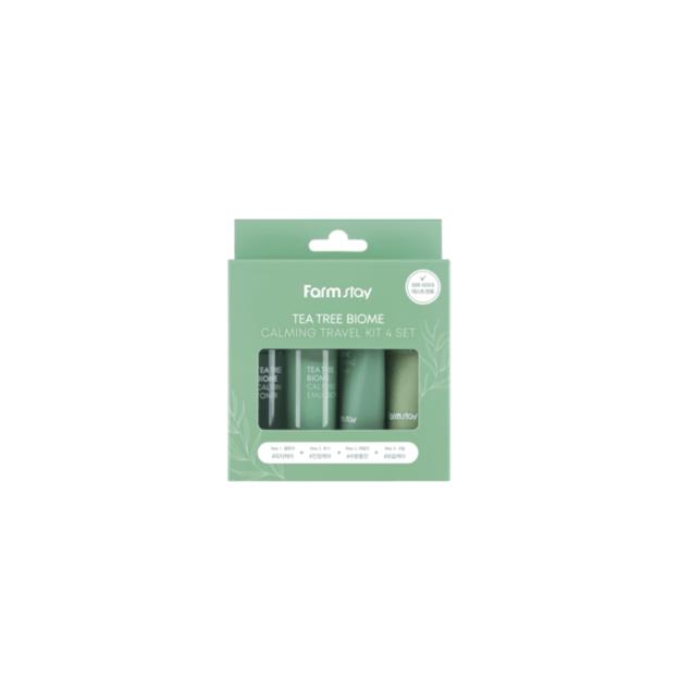 

Farm Stay Tea Tree Biome Calming Travel Kit 4 Set +RANDOM GIFT