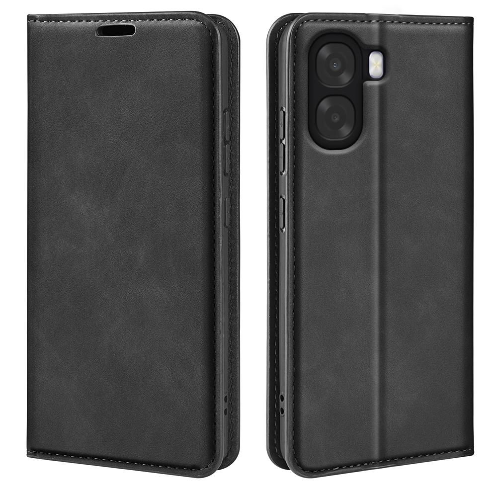 For Oppo A6x 4G/A6x 5G Case Skin Touch Leather Wallet Phone Cover