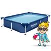 Rectangular Frame Pool 221X150X43 Cm 16-In-1 Bestway 56401N