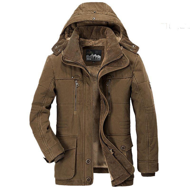 Youth Blue Fleece-Lined Cotton Jacket with Zipper, Detachable Collar, 3D Patch Pockets, and Casual Loose Fit - In Stock