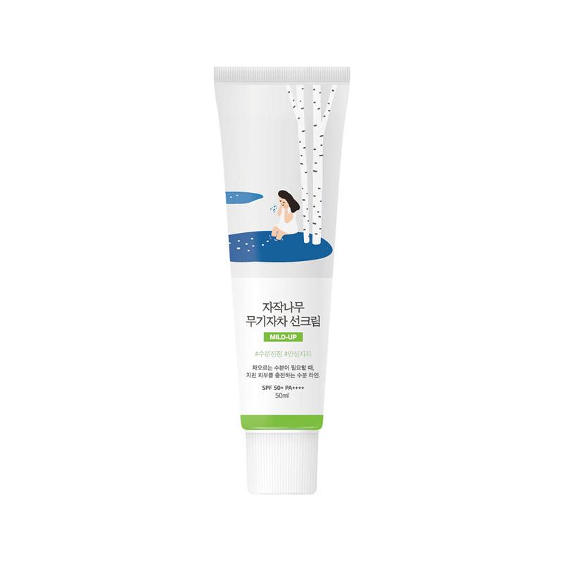 ROUND LAB Birch Juice Moisturizing Mild-Up Sun Cream SPF 50+ PA++++ 50ml