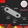 Stainless Steel 90° Right Angle Bracket Connector