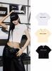 Lisa Rockstar Pop-up Store Print T-shirt, Lisa Merchandise, Summer T-shirt Short-sleeve Top