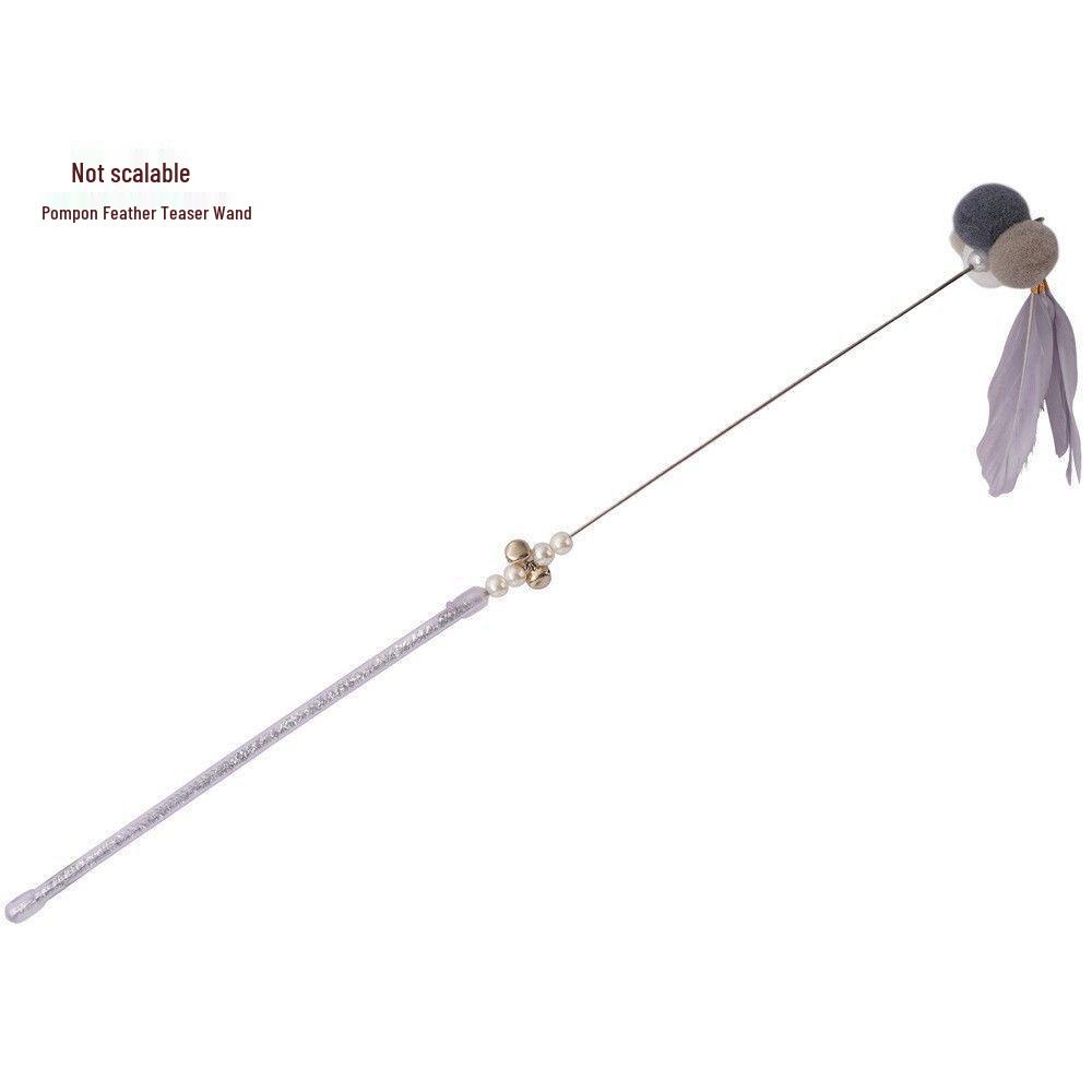 Bite-Resistant Cat Teasing Stick Set - Durable, Self-Entertainment Toy for Kittens