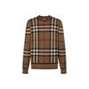 Burberry Men Naylor Check Sweater Brown 80366031