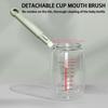 6 In 1 Portable Travel Baby Bottle Cleaning Brush Set With Silicone Bottle Brush Straw Brush Nipple Brush Bottle Drying Rack