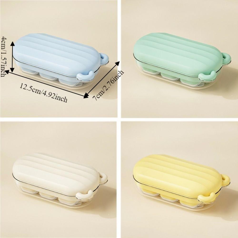 with Cover Little Bear Ice Grid Food Grade Ice Grid Tray Silicone Ice Cube Mold Summer Drink
