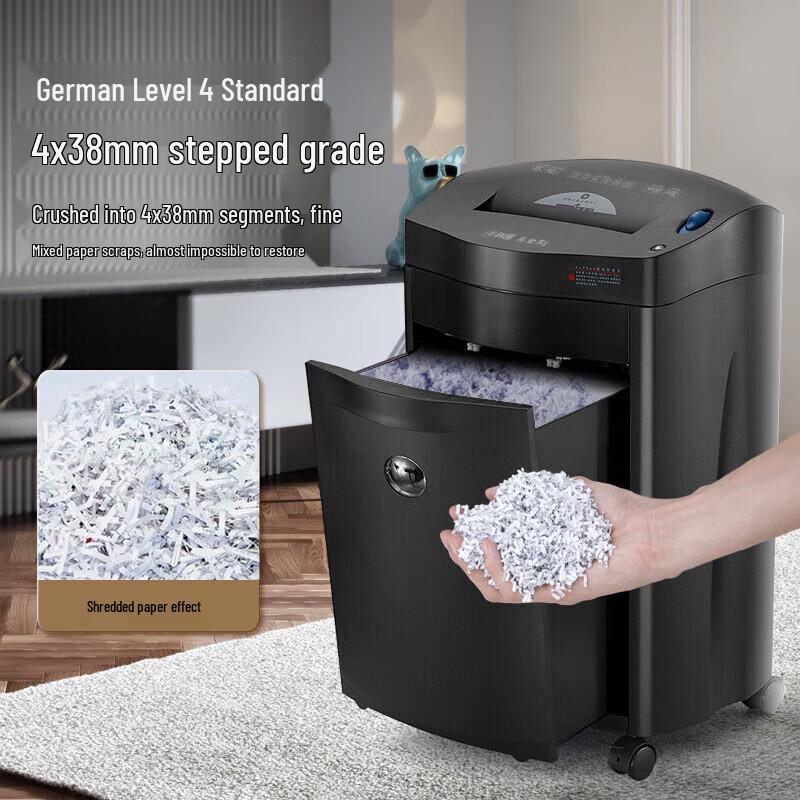 Comet 15-Sheet Heavy-Duty Commercial Paper Shredder CN plug (adapter included)