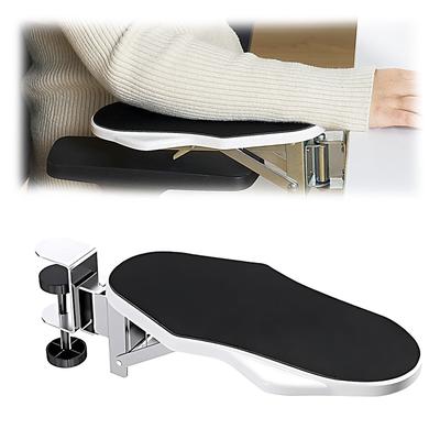 BESSTER Desk Wrist Armrest Rotation No Drilling Fatigue Easy Ergonomic Desk Desk Extender for Desk or White Rotation Armrest, Armrest, Rest, Cushion,
