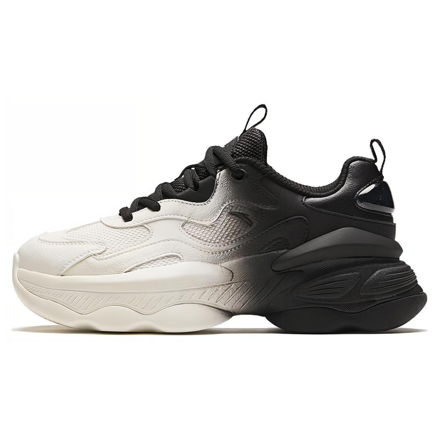 

Anta Wear resistant And Lightweight Low top Casual Shoes Women s Black White 122418885-5 37.5