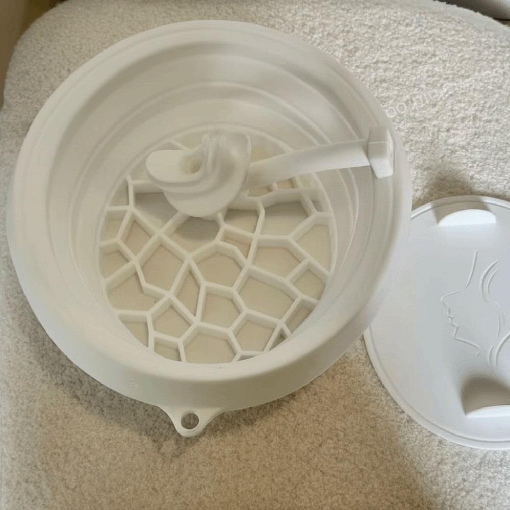 Skin Tightening Breathing Ice Folding Basin Silicone Ice Pack Device  Beauty Tool