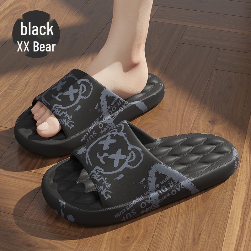 Unisex Summer Soft-Soled Slippers: Cushioned and Slip-Resistant for Home or Outdoor Wear