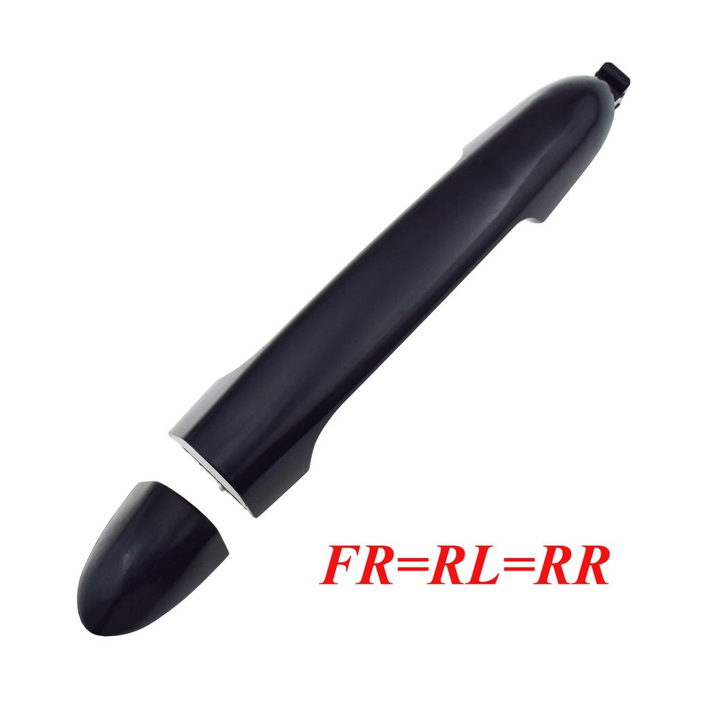 1/2/4 Pcs Black Front Rear Left Right Exterior Door Handle 82651-1W010 82652-1W010 82652-1W030 For Kia Rio 1.6L 2012-2017