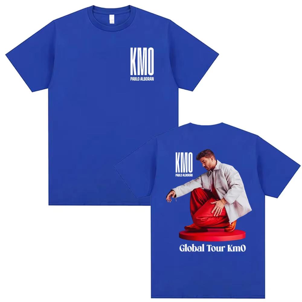 2026 Summer Pablo AlboráN Global Tour Kmo 2026 Merch T Shirts Men Women Fashion Vintage Hip Hop Tshirt For Men And Women