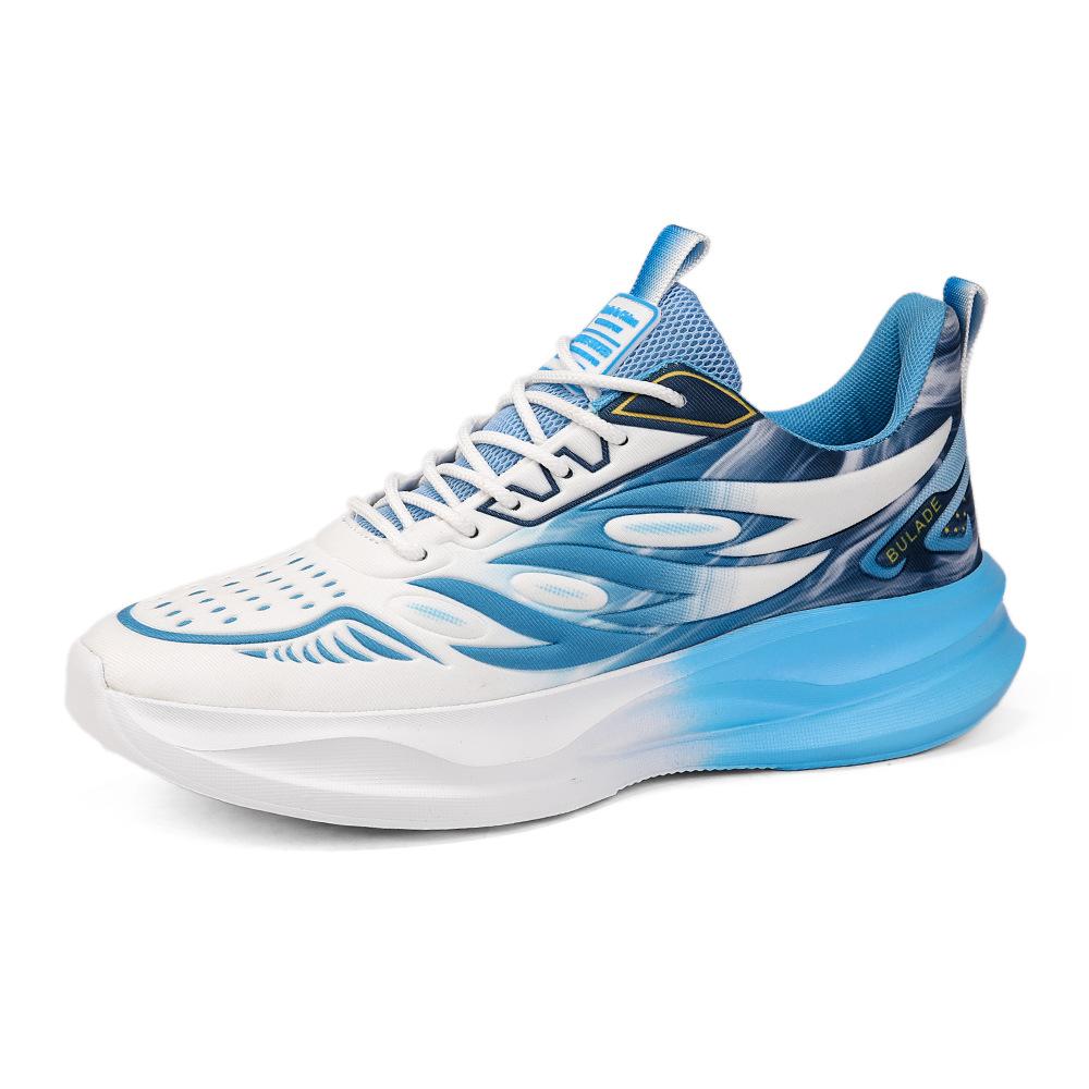 Autumn and winter foreign trade large size new sports shoes men's eye casual running shoes lightweight mesh breathable casual shoes