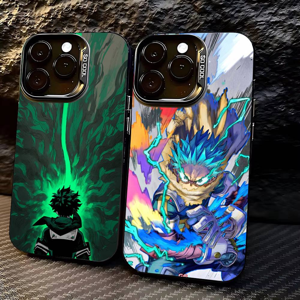 My H-Hero A-Aacademia Deku Phone Case For iPhone 17,16,15,14,13,12,11,Pro,X,Xs,MAX,Plus TPU Soft To Skin-friendly Cover