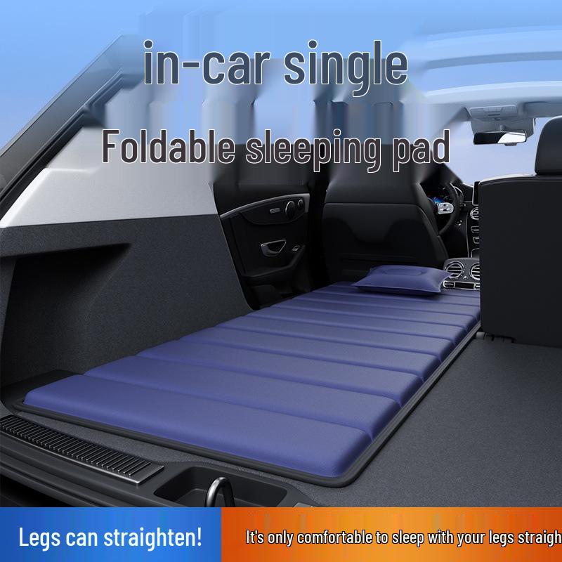 Car Inflatable Mattress - Single Bed Folding Rear Trunk Pad