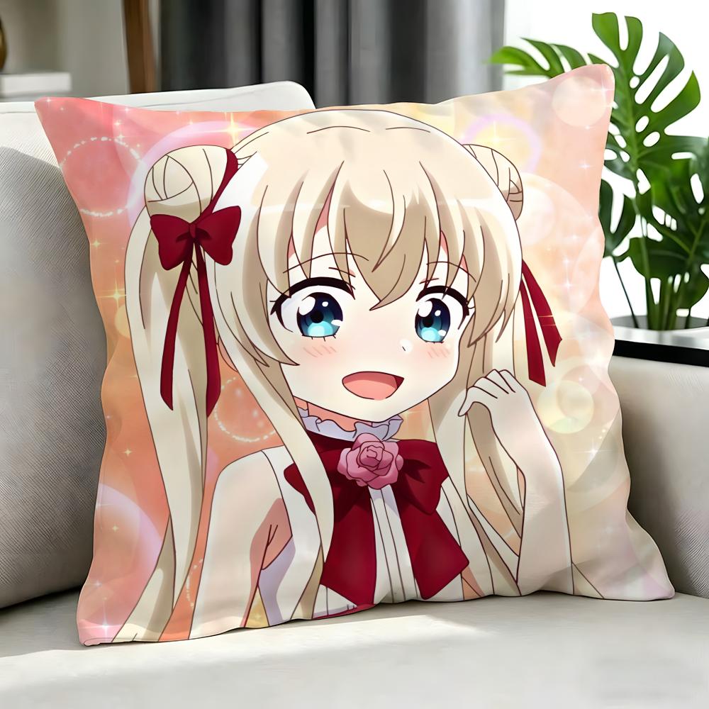 anime Uchi no Maid ga Uzasugiru Cushion Cover Cushion Cover Set Pcs x x x Pillowcase Decorative Sofa Home Decor