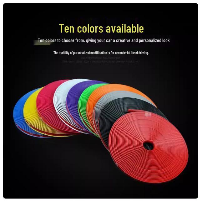 

Car Wheel Decoration & Protection: Anti-Collision Rim Strip & Trim