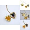 Collana Ciondolo Cuore Cartone Animato Carino Collana Cuore a Forma di Cuore Undertale Gioielli di Famiglia