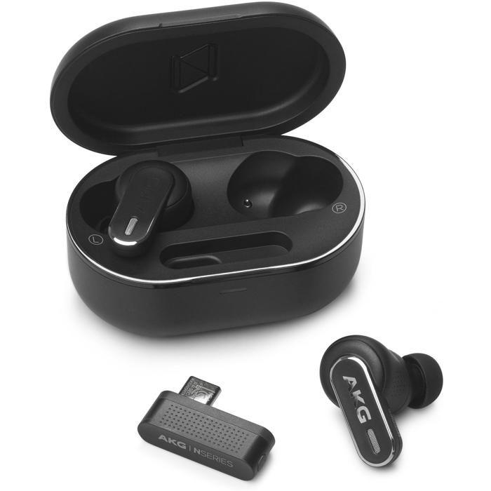 Casque TWS - AKG - N5 Hybrid - Son Hi-Res - Réduction De Bruit Adaptative - Autonomie Prolongée