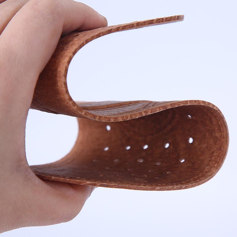 Thickened Cowhide Sweat-Absorbing Deodorant Leather Insole for Breathable Summer Comfort - Hot Seller