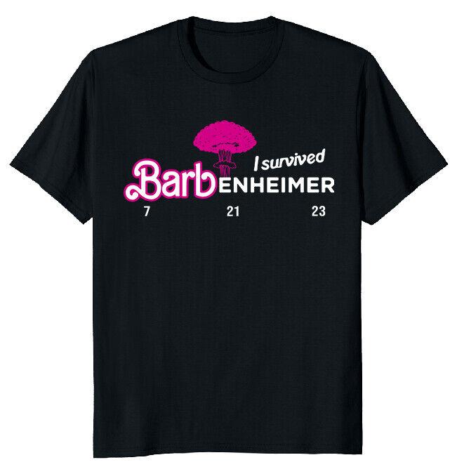 

Футболка унисекс Barbenheimer I Survived Tee S