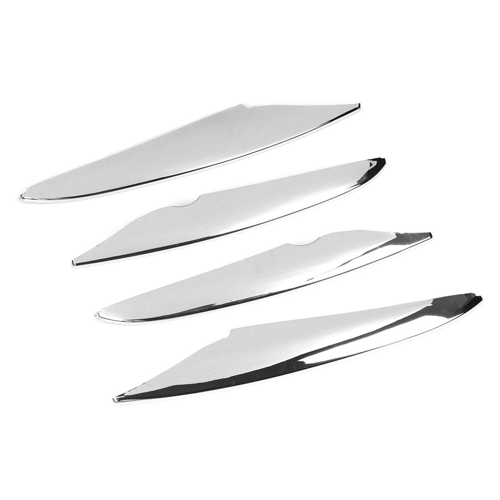 4PCS Front Bumper Fog Light Trim High Hardness Replacement for Mercedes?Benz GLC Class X253 AMG