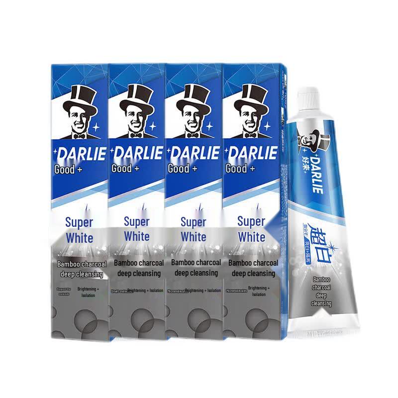 Hawley & Hazel Super White Bamboo Charcoal Toothpaste