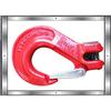 High Strength Crane Lifting 80 Level Goat-horn Shape Clasp With Lock,Australian Style Grab Hook Bearing Weight 1-5 Ton
