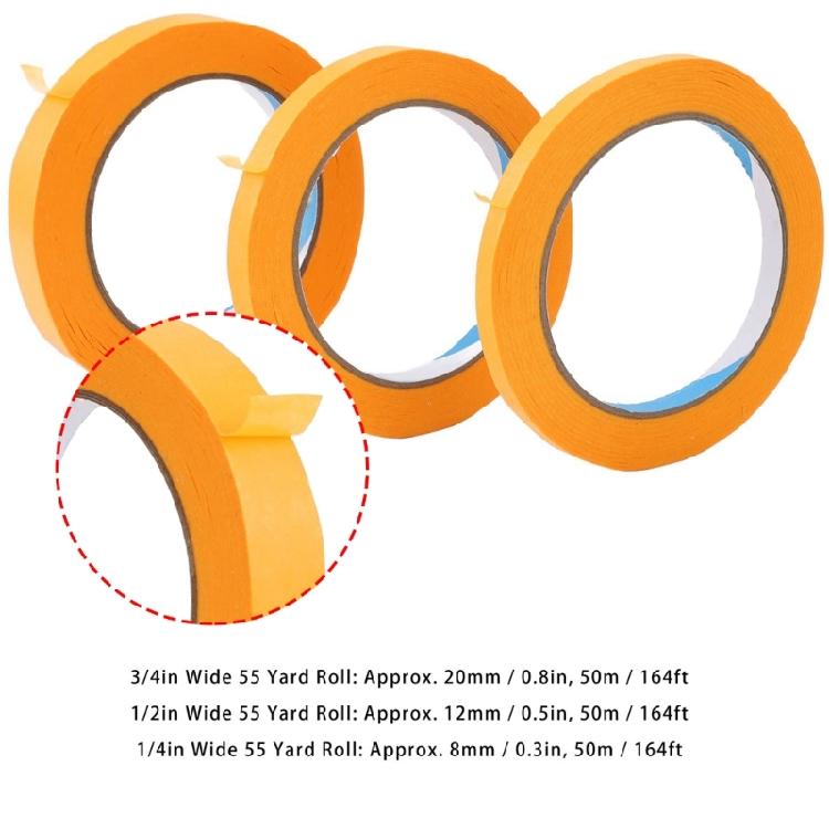 3Pcs Frets Polishing Protection Tape Guitar Bass Fingerboard Masking Protective Paper Fret Polishing Protective Paper