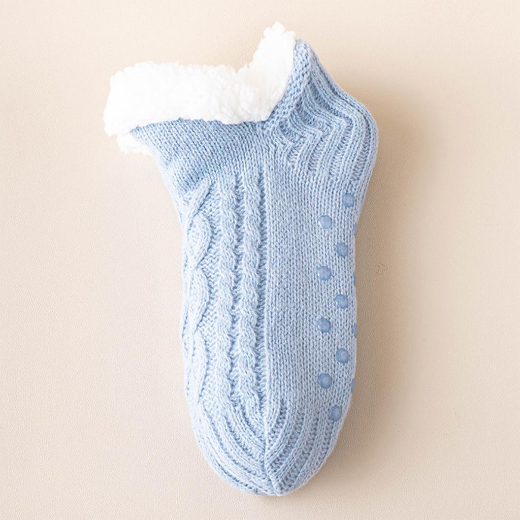 Unisex - Floor Socks with Warm, Thick Indoor Sleep Socks for Men and Women