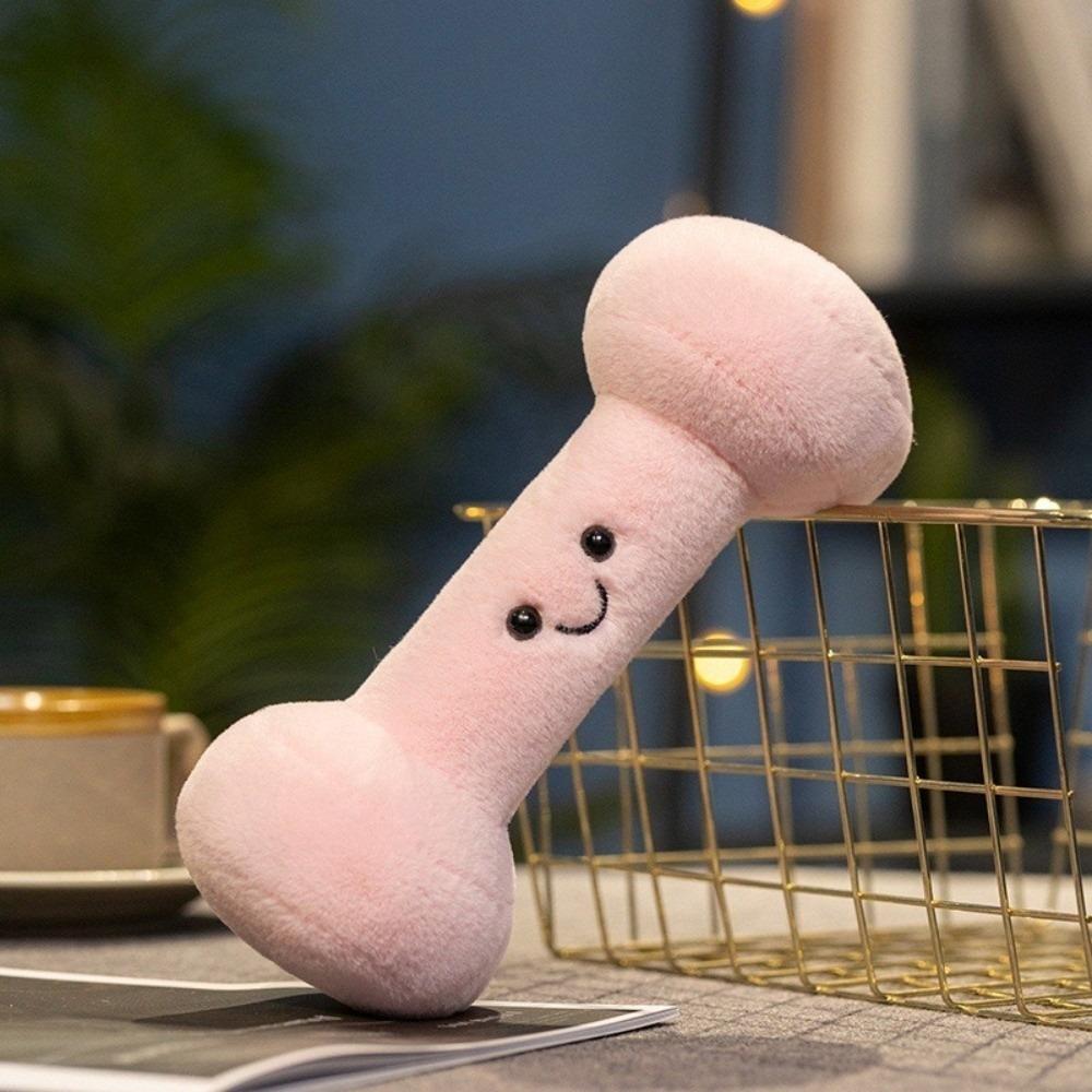 

Kettlebell Dumbbell Stuffed Pillow Cute Plush Companion Doll Plush Toy Birthday Xmas Gifts for Kid 20cm-yaling fen