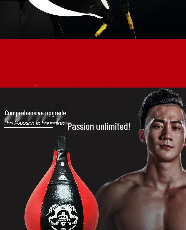 Elastic Diamond Pattern Boxing Speed Ball for Muay Thai & Reaction Training