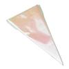 Dazzling Gradient Rainbow OPP Triangle Candy Gift Bags - 50 Pieces