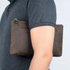 Cool Fashion Leather Clutch Wallet Evening Party Hand Purse For Men Women Male Female Zipper Long Purse Big Leather Wallet