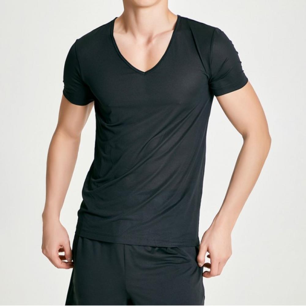 

Spao Air Mesh V-образный вырез с коротким рукавом Spmrb25u10 T BLACK/95