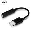 USB Type C To 3.5mm Aux Adapter Type-c 3.5mm Jack Audio Cable Connector Earphones Cable Audio Converter Headphones Accessories