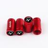CGYJL1 4Pcs Car Sports Logo Wheel Tire Valve Caps Cover Auto Accessories For Tesla Model 3 Roadster Model S X Model Y SpaceX Cybertruck