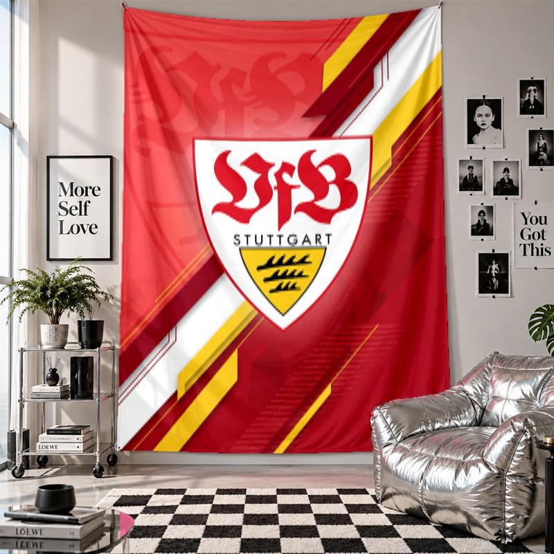 VfB Stuttgart Wall Tapestry Home Decor Wall Hanging Cloth for Bedroom Living Room Background
