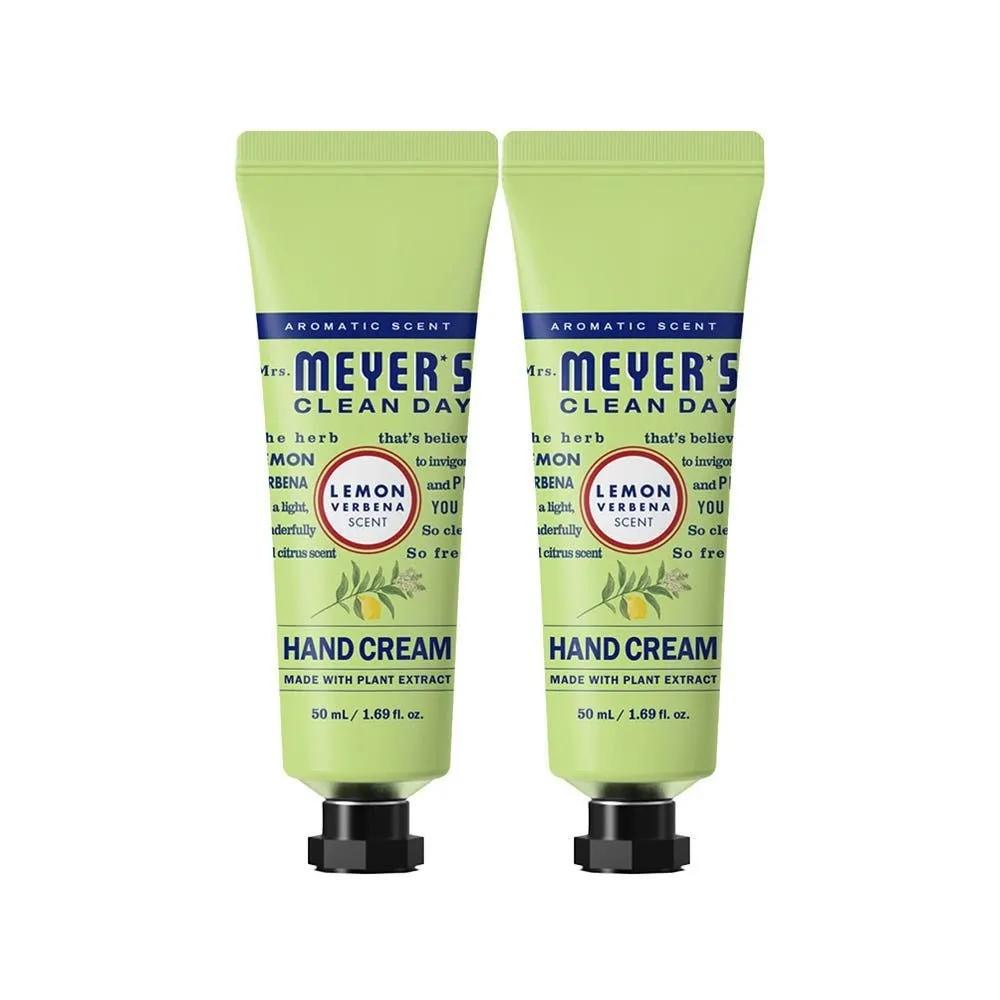Mrs. Meyer s Vegan Hand Cream Lemon Verbena 50ml (2 pieces)